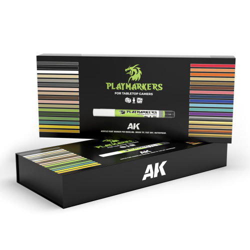 special box playmarkers with 34 marker